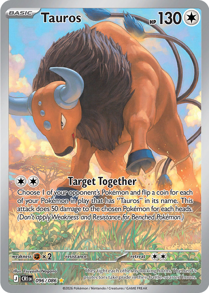 Tauros, Chaos Rising, card 096/086