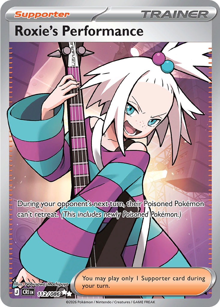 Roxie's Performance, Chaos Rising, card 112/086