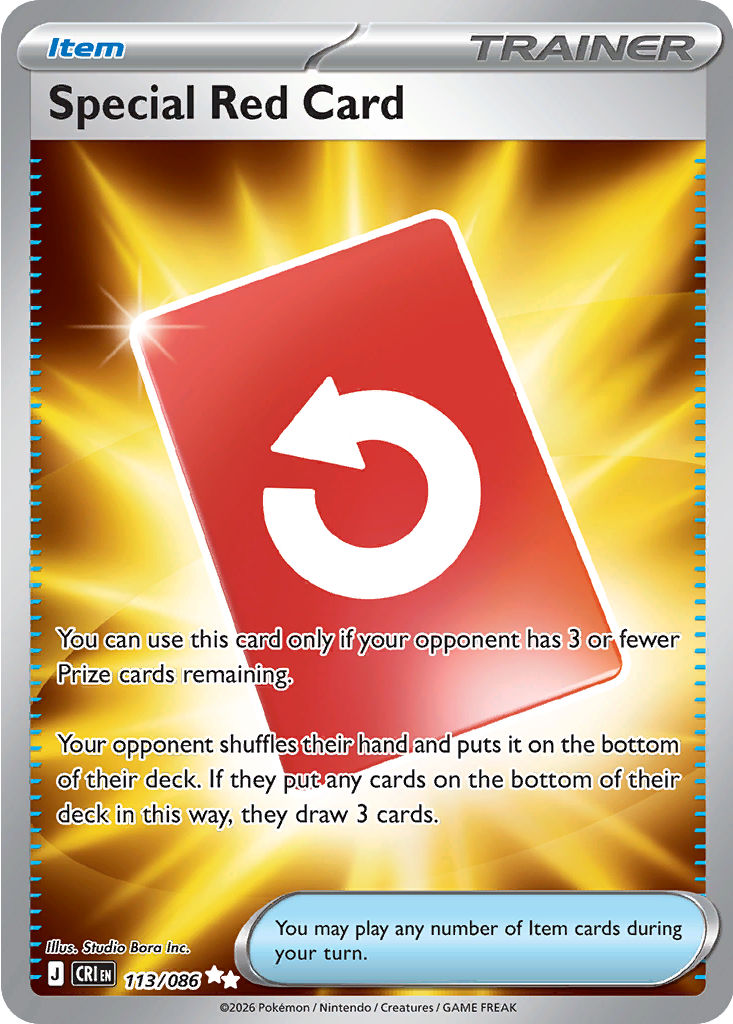 Special Red Card, Chaos Rising, card 113/086