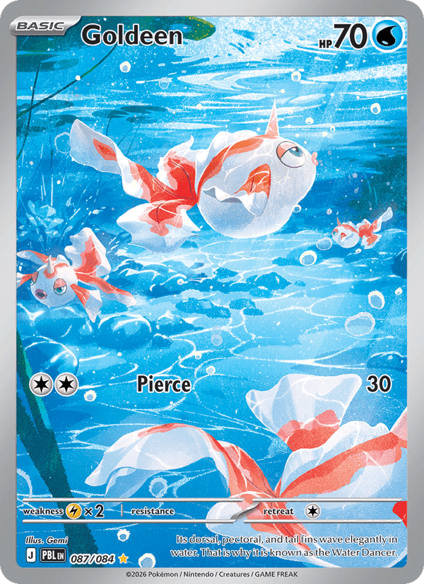 Goldeen, Pitch Black, card 087/084
