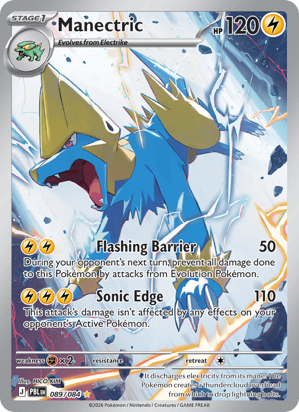 Manectric, Pitch Black, card 089/084