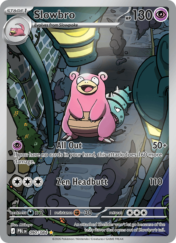 Slowbro, Pitch Black, card 090/084
