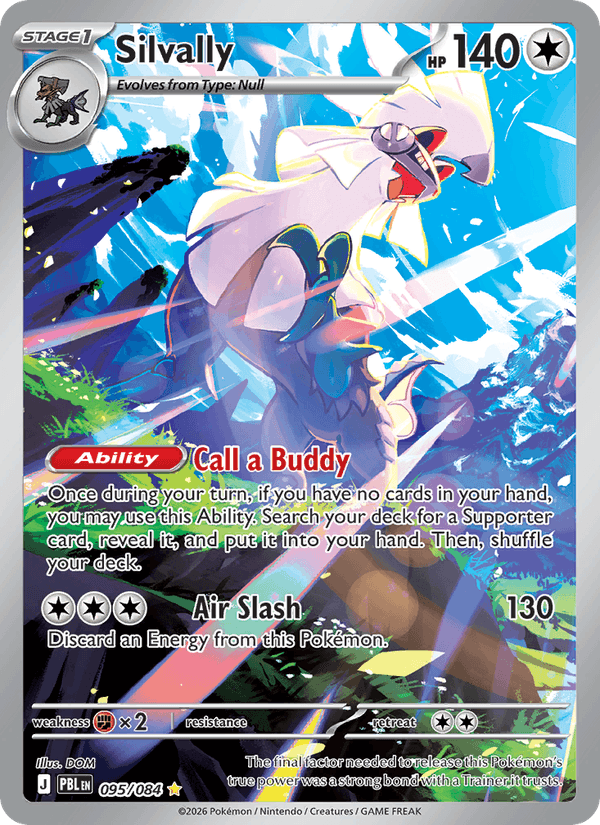 Silvally, Pitch Black, card 095/084