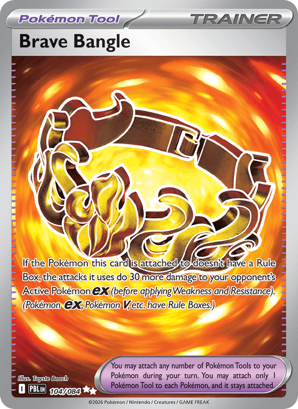 Brave Bangle, Pitch Black, card 104/084